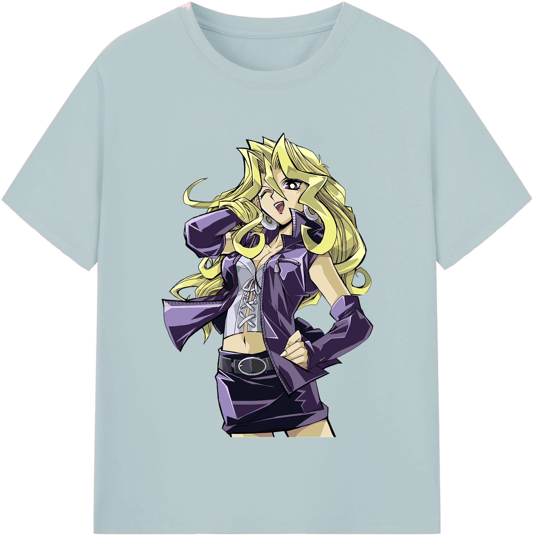 （画像用） 遊☆戯☆王 Yu-Gi-Oh! 綿100％半袖Tシャツ（フロントプリント）